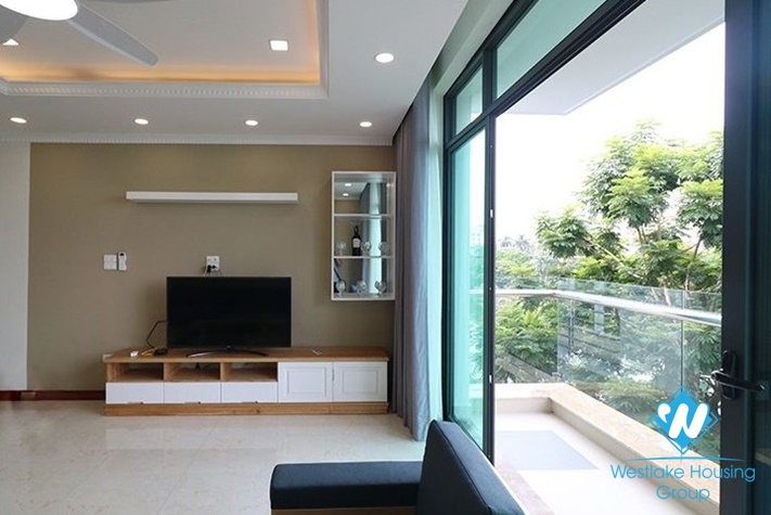 Apartment with nice decoration for lease in Tran Vu street, Ba Dinh, Hanoi